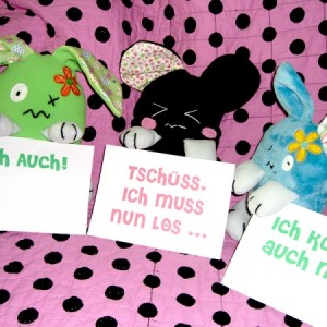 mopes Und *schwupps* waren die drei Knuddels verschwunden...